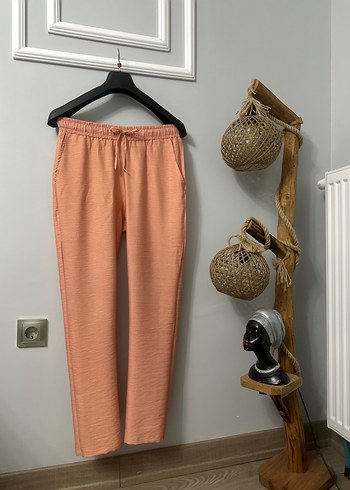 Çok Şık Yüsek Bel Rahat Kesim Pantolon - Görsel 2