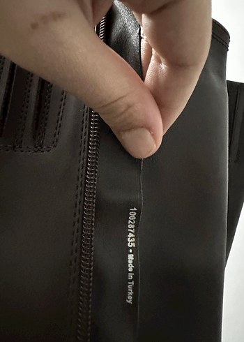 Miss F Hakiki Deri Kahverengi Çizme - Görsel 4