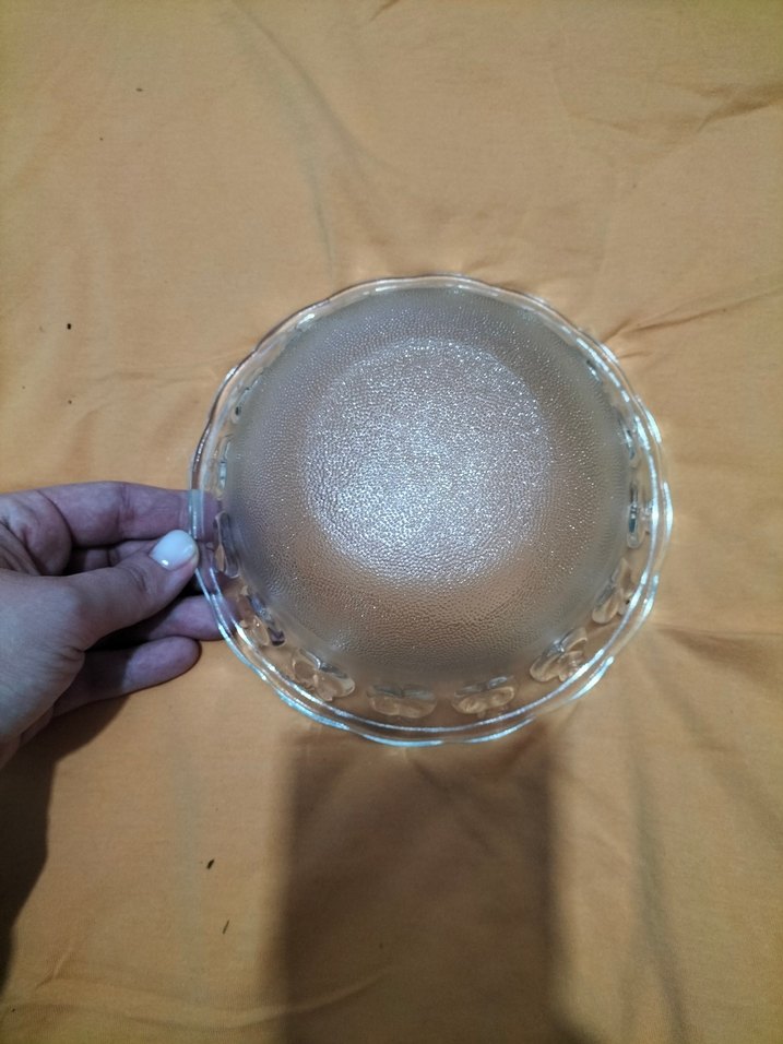 Kenarlı Cam Tabak - Görsel 3