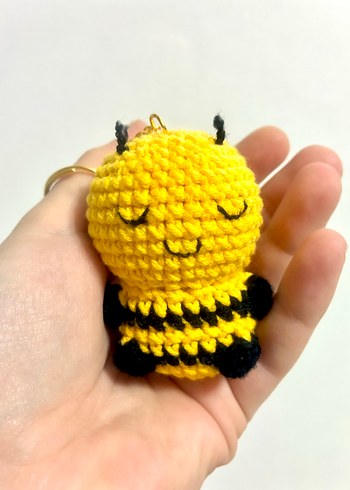 Diğer Amigurumi arı anahtarlık