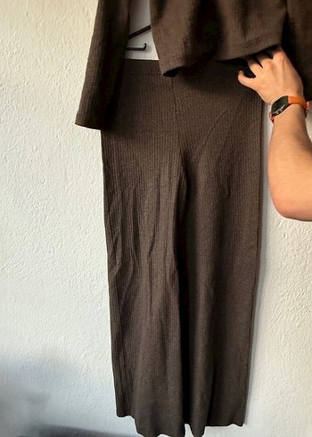 s Beden Kahverengi Triko Takım