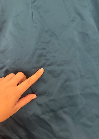 40 Beden lacivert Renk Parlak Lacivert Drapeli straplez balon kol Abiye Elbise