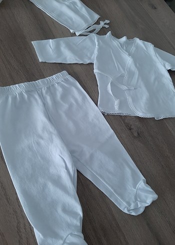 Yenidoğan Bebek Hastane Seti 3'lü Set - Görsel 5