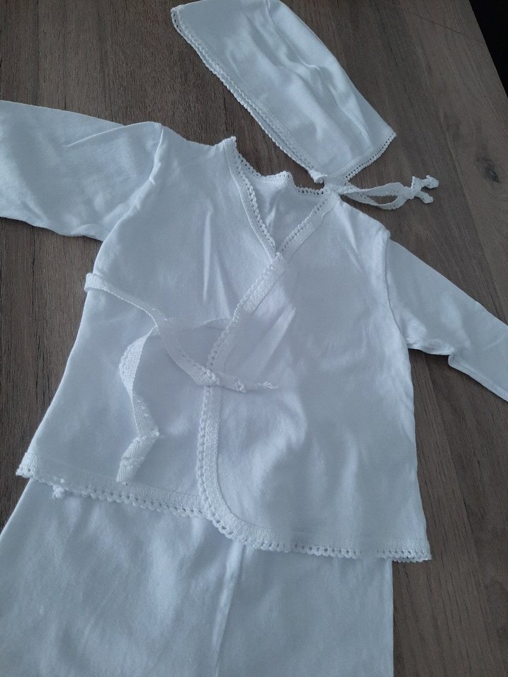 Yenidoğan Bebek Hastane Seti 3'lü Set - Görsel 4