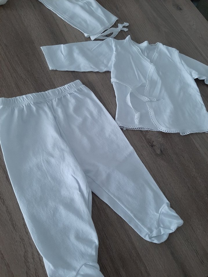 Yenidoğan Bebek Hastane Seti 3'lü Set - Görsel 5