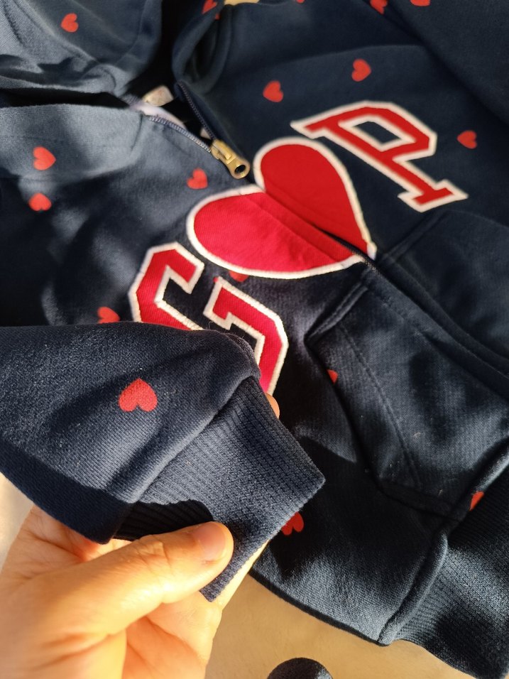 GAP fermuarlı kız çocuk takım - Görsel 2