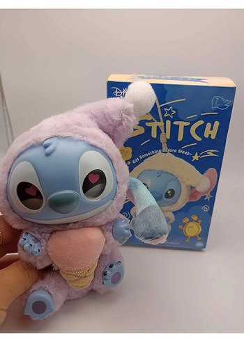Pastel Mavi Stitch Peluş Oyuncak