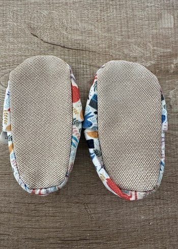 Renkli Baskılı Erkek Bebek Patik Kokopatik 21 numara - Görsel 2