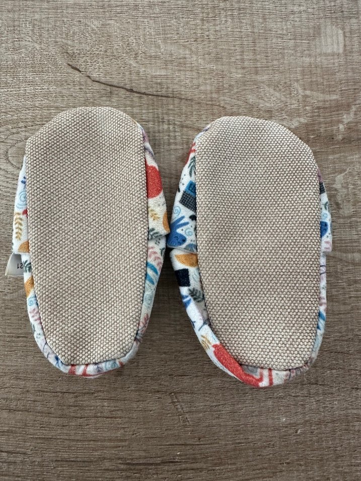 Renkli Baskılı Erkek Bebek Patik Kokopatik 21 numara - Görsel 2