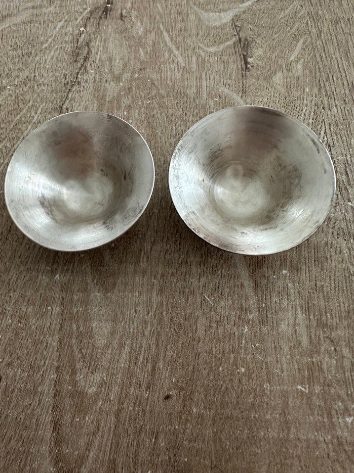 Gümüş koruyucu göğüs ucu kapakları. - Görsel 2