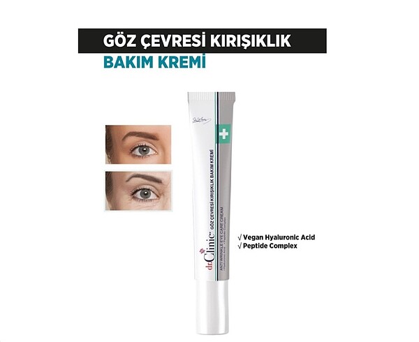 Diğer Dr.Clinic Göz Çevresi Kırışıklık Bakım Kremi 15 ml