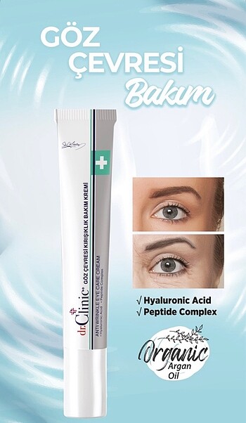 Dr.Clinic Göz Çevresi Kırışıklık Bakım Kremi 15 ml