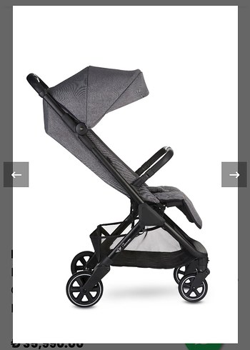 MINI by Easywalker Soho Grey Bebek Arabası - Görsel 5