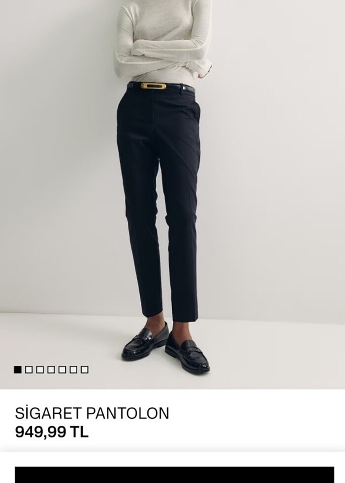 H&M Sigaret Pantolon - Görsel 5