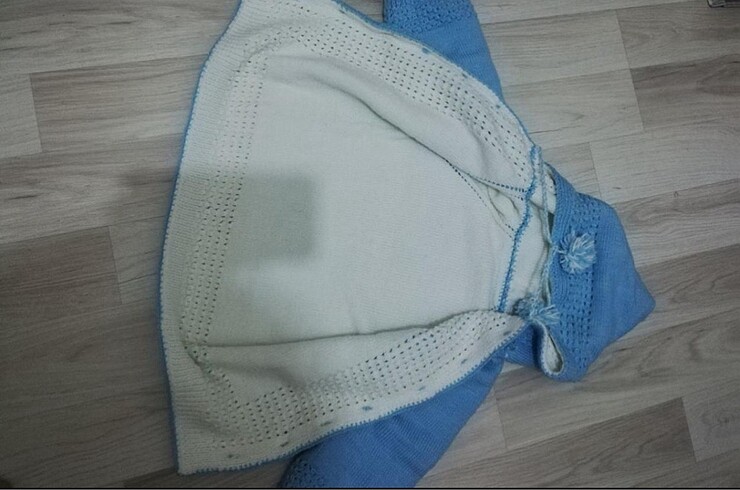 4 Yaş Beden El örgüsü ceket