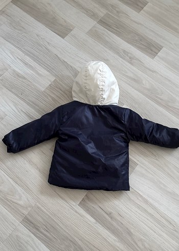 Kürklü Kapüşonlu Erkek Çocuk Mont - Görsel 5