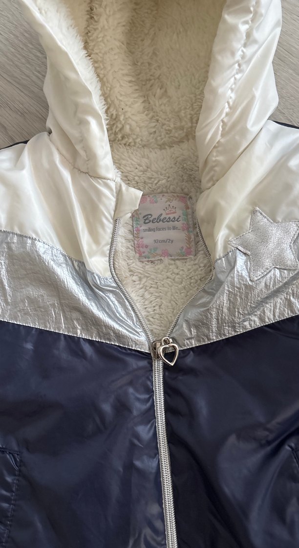 Kürklü Kapüşonlu Erkek Çocuk Mont - Görsel 3