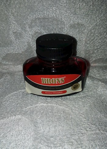 BRONS Bordo Mürekkep Şişesi
