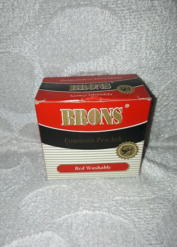 Bronx BRONS Bordo Mürekkep Şişesi