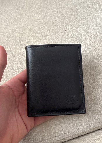 Parlak Siyah Polis Baskılı Erkek Cüzdanı - Görsel 2