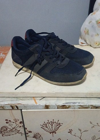 Diğer Lacivert Bagcikli Gunluk Sneaker