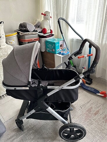 9- 18 kg Beden gri Renk Lorelli viola bebek arabası