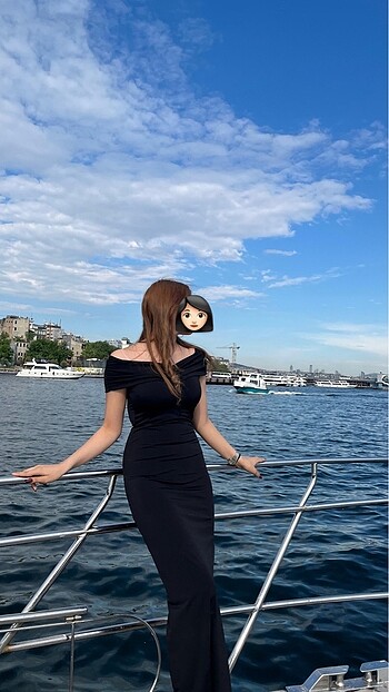 Elbise kol detay ve yırtmaçlı