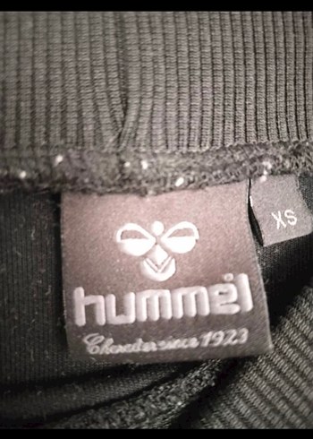 34 Beden Hummel Siyah Zebra Desenli Esnek Eşofman Altı