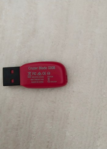 Sandisk SanDisk Kırmızı USB Flash Bellek