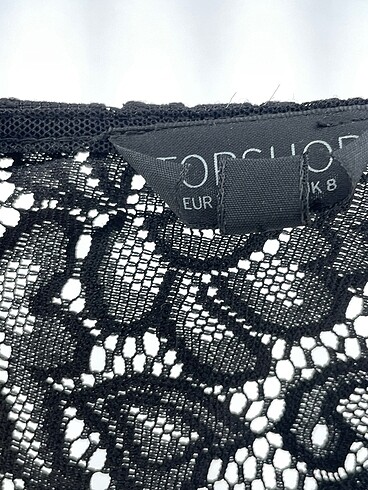 36 Beden siyah Renk Topshop T-shirt %70 İndirimli.