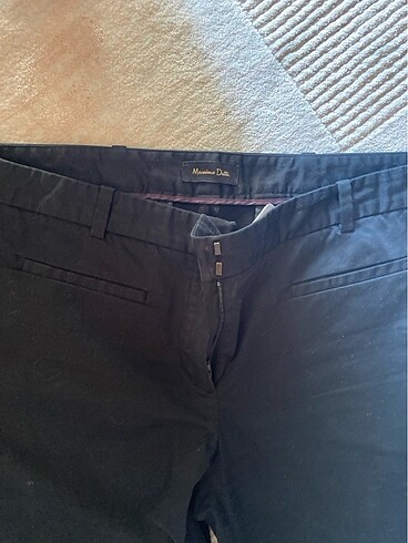 Massimo Dutti Massimo dutti siyah plantolon