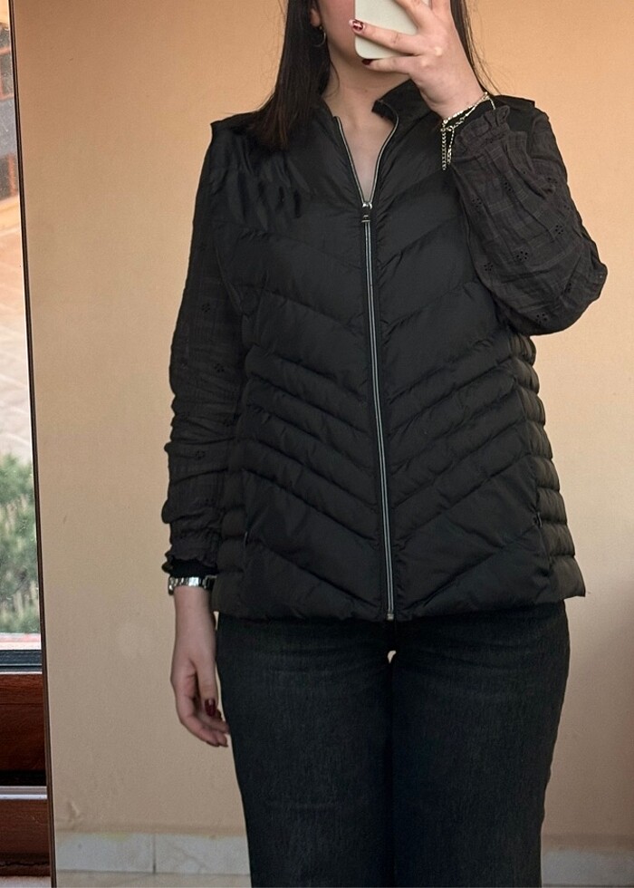 Defacto Dik Yaka Şişme Yelek - Görsel 5