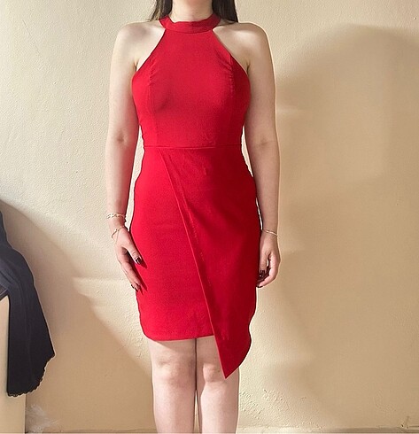 Halter Yaka Elbise