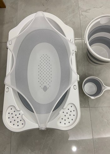 KATLANABİLİR BEBEK BANYO SETİ - Görsel 5