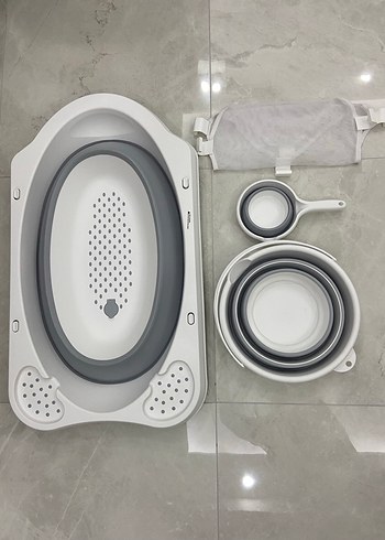 KATLANABİLİR BEBEK BANYO SETİ - Görsel 2