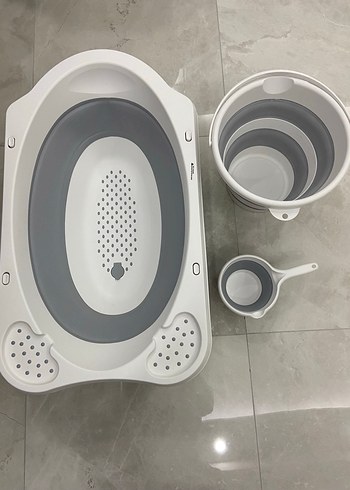 KATLANABİLİR BEBEK BANYO SETİ - Görsel 4