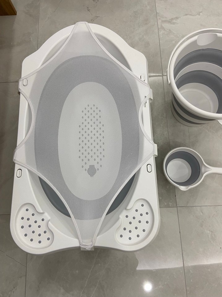 KATLANABİLİR BEBEK BANYO SETİ - Görsel 5