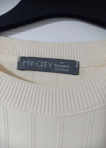 Krem bayan tunik model