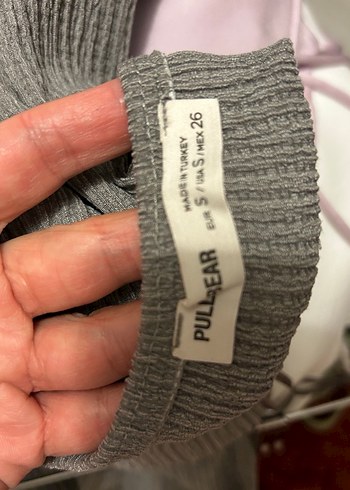 Gri top BERSHKA - Görsel 3