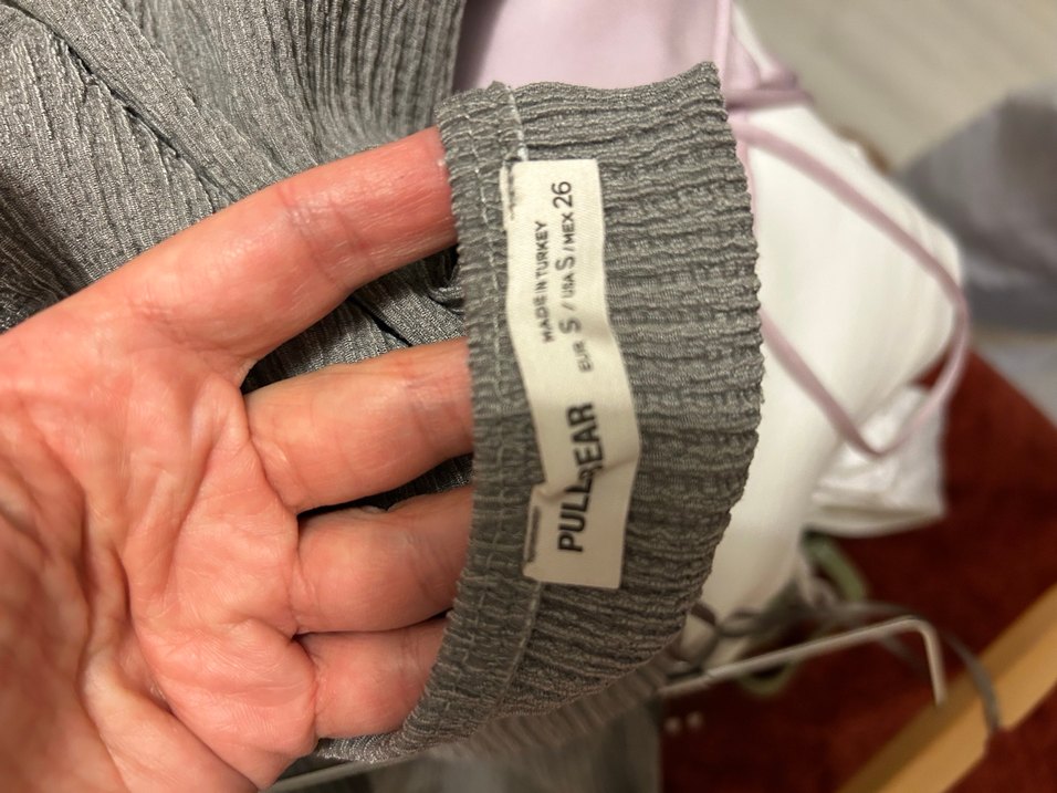 Gri top BERSHKA - Görsel 3