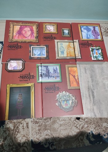 Monster Manga Seti - Naoki Urasawa 1-5