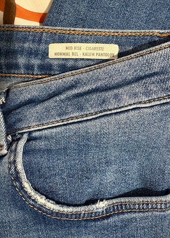 Defacto Regular Fit Kot Pantolon - Görsel 3