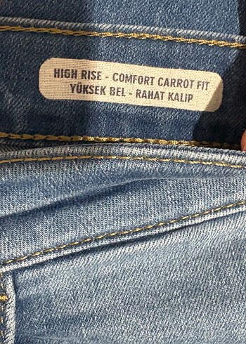 defacto kadın jean file detaylı - Görsel 3