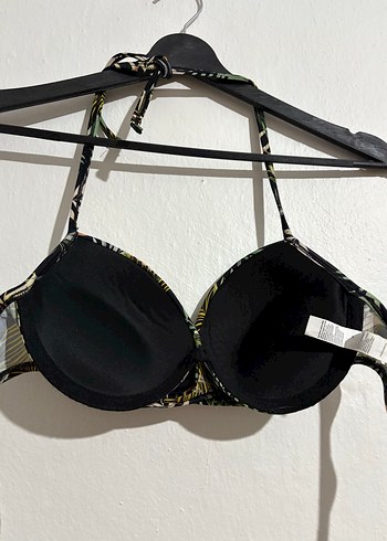 Yeşil Desenli Bohem Bikini Üstü - Görsel 3