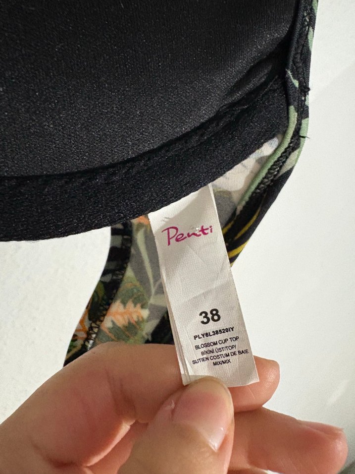 Yeşil Desenli Bohem Bikini Üstü - Görsel 4