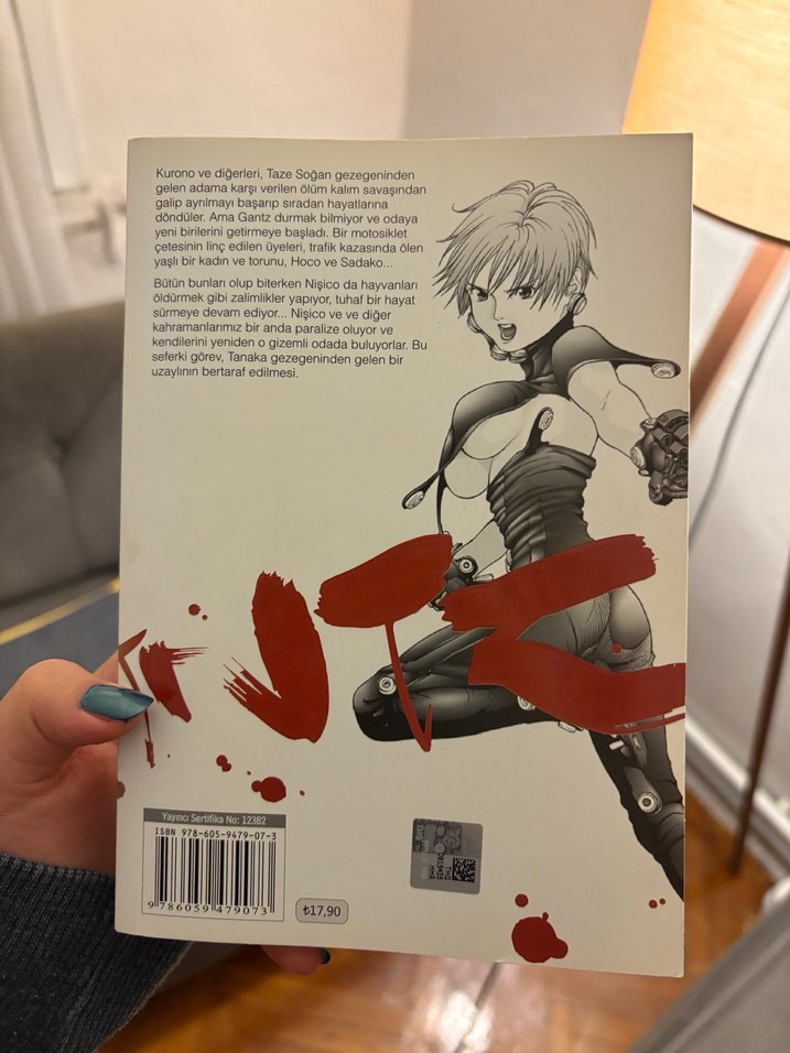 GANTZ 3 - Hiroya Oku Manga - Görsel 2