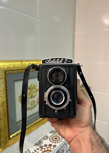Lubitel 2 Siyah Film Kamerası