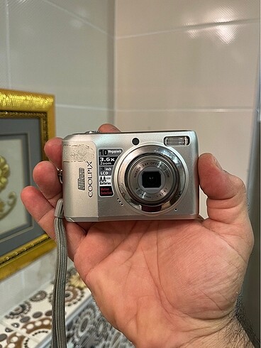 Nikon coolpix l20 fotoğraf makinası