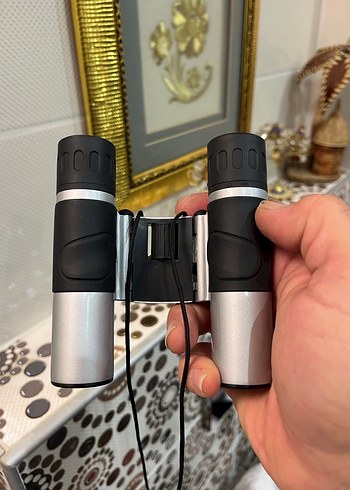 Gri 10x25 Kompakt Dürbün - Görsel 4