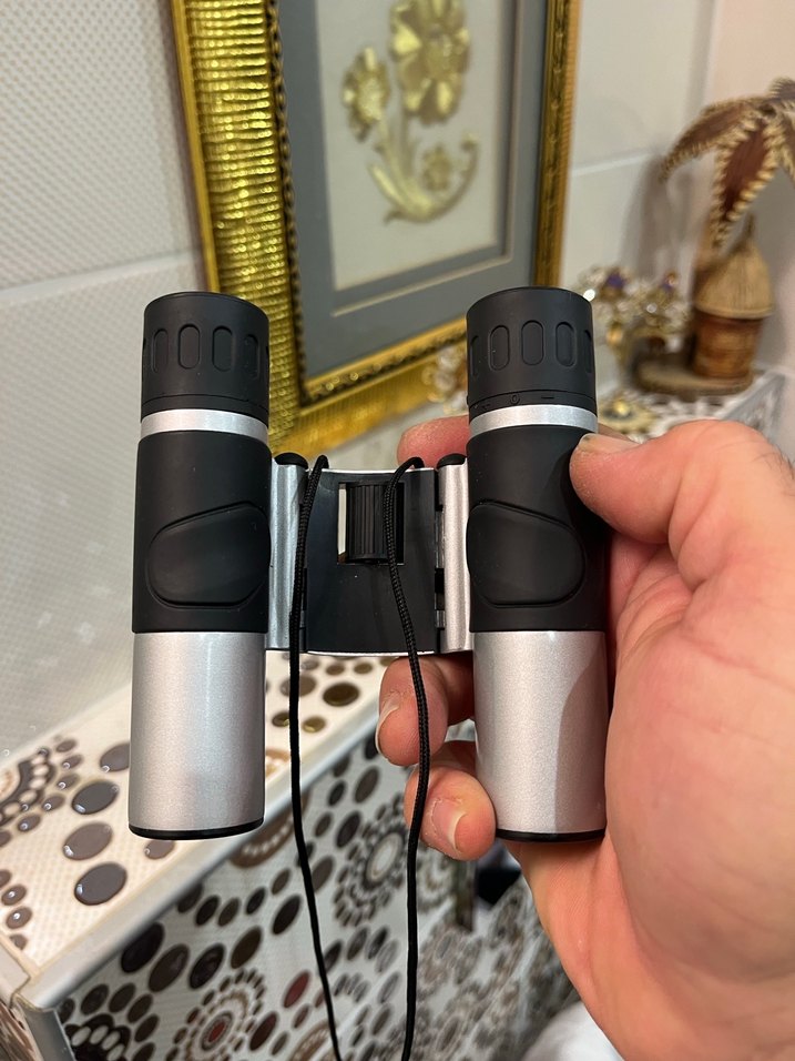 Gri 10x25 Kompakt Dürbün - Görsel 4